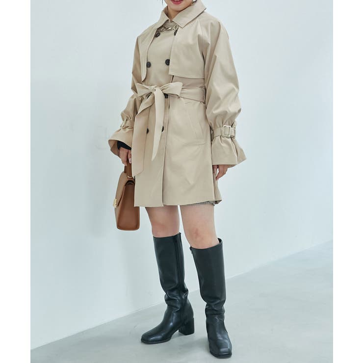 ビット付ミディトレンチコート | MAJESTIC LEGON  | 詳細画像20 