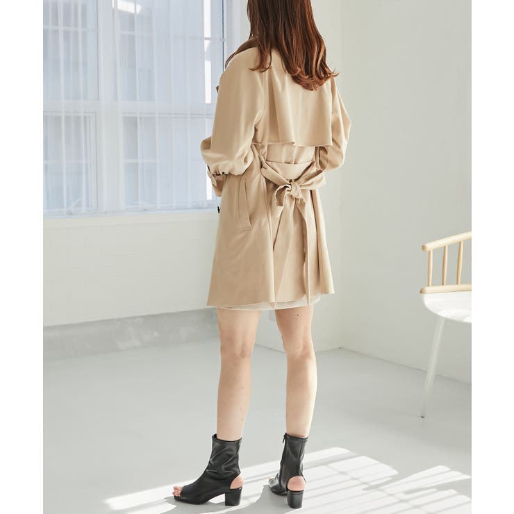 ビット付ミディトレンチコート | MAJESTIC LEGON  | 詳細画像27 