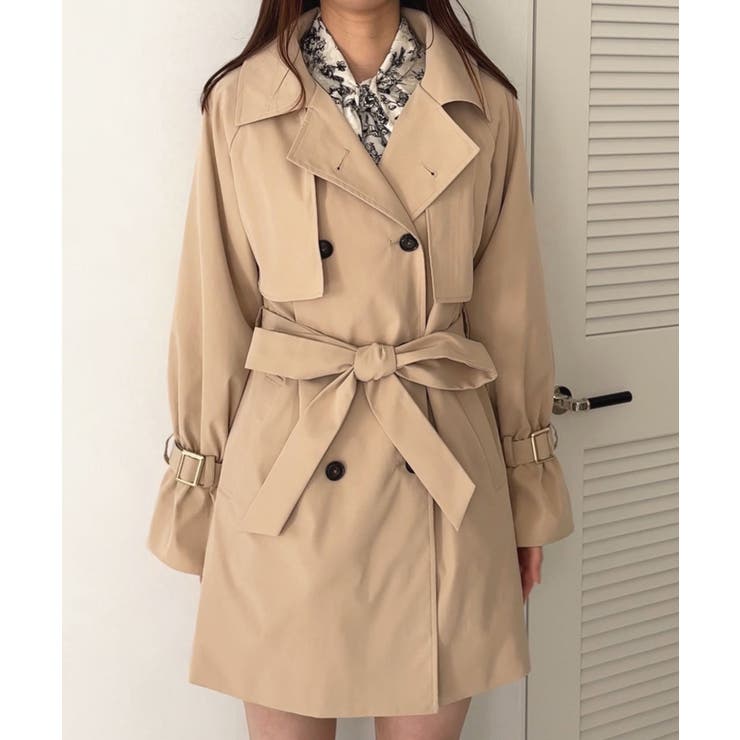 ビット付ミディトレンチコート | MAJESTIC LEGON  | 詳細画像33 