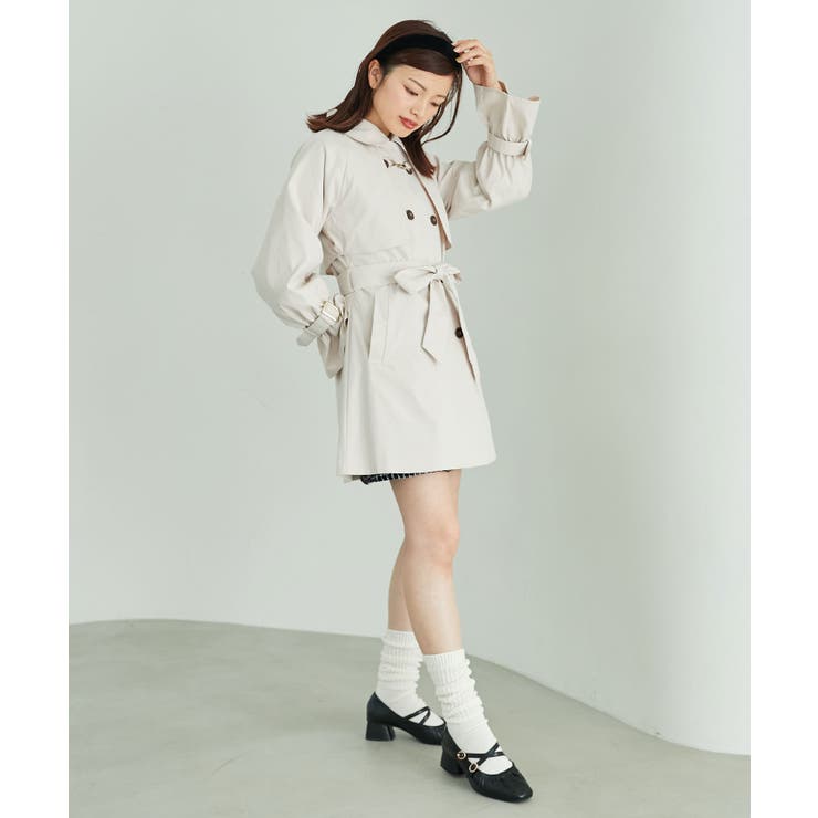 ビット付ミディトレンチコート | MAJESTIC LEGON  | 詳細画像36 