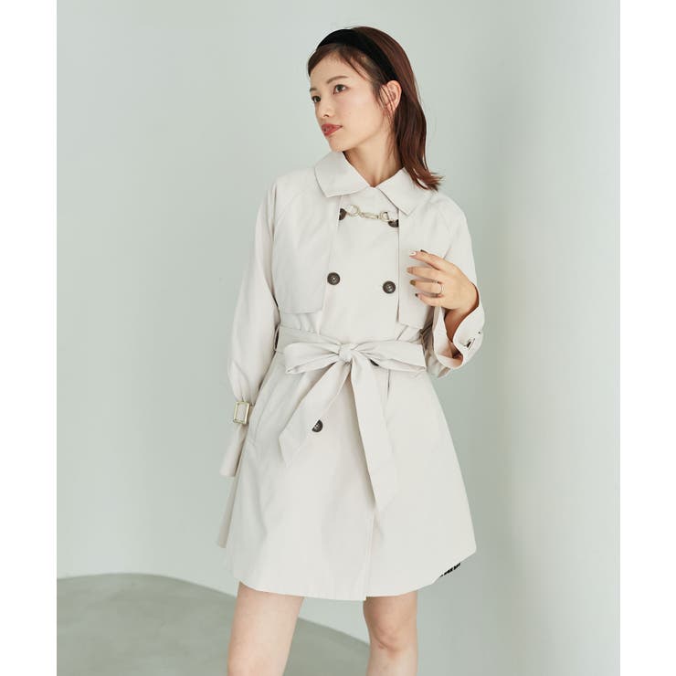 ビット付ミディトレンチコート | MAJESTIC LEGON  | 詳細画像37 