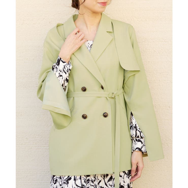 スリットスリーブ2wayジャケット | MAJESTIC LEGON  | 詳細画像16 