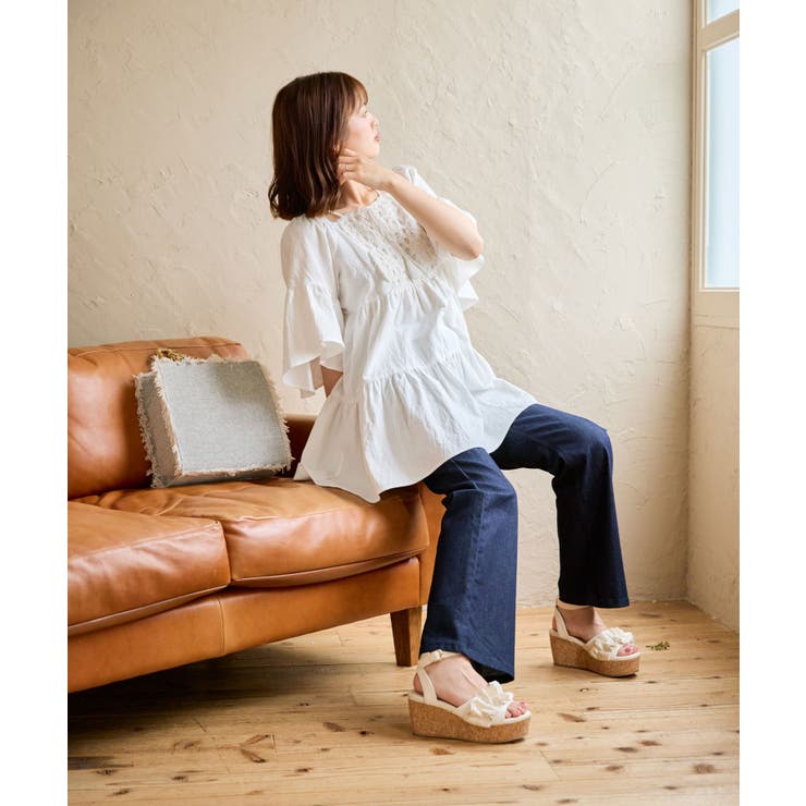 フカフカフリルサンダル | MAJESTIC LEGON  | 詳細画像7 