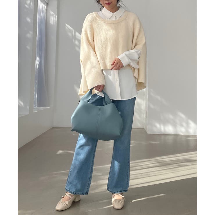 ラウンドハンドバッグ | MAJESTIC LEGON  | 詳細画像3 