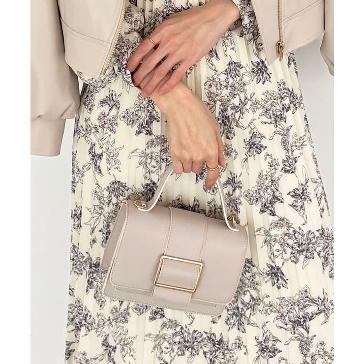 グレージュ | 上品ミニショルダーバッグ | MAJESTIC LEGON 