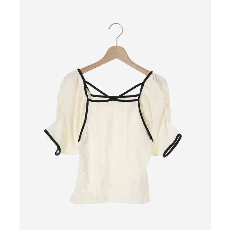 パイピングリブトップス | MAJESTIC LEGON  | 詳細画像26 