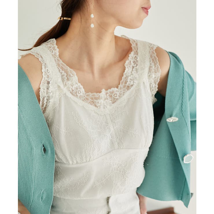 レースクロスホルタータンク | MAJESTIC LEGON  | 詳細画像10 