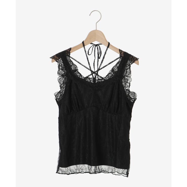 レースクロスホルタータンク | MAJESTIC LEGON  | 詳細画像15 