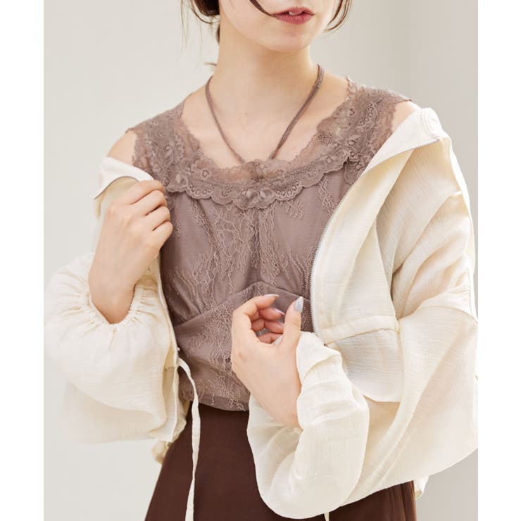 レースクロスホルタータンク | MAJESTIC LEGON  | 詳細画像2 