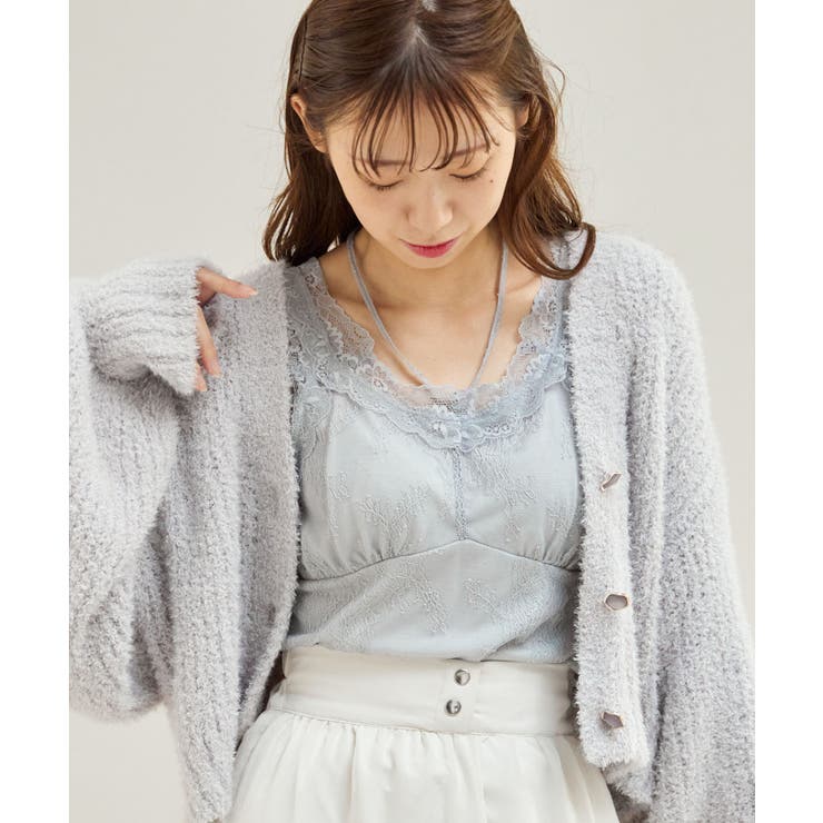 レースクロスホルタータンク | MAJESTIC LEGON  | 詳細画像4 