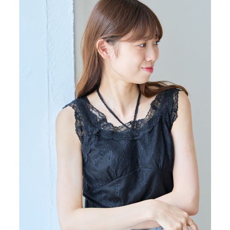 レースクロスホルタータンク | MAJESTIC LEGON  | 詳細画像7 