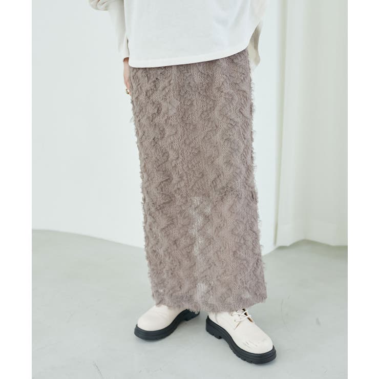 モカ | フリルレーススカート | MAJESTIC LEGON 