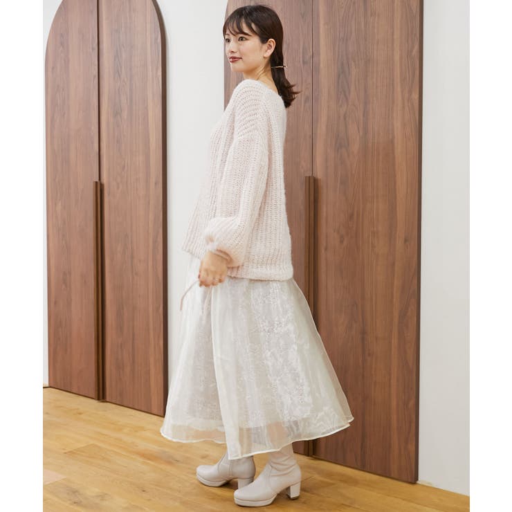 シャイニーレイヤードスカート | MAJESTIC LEGON  | 詳細画像10 