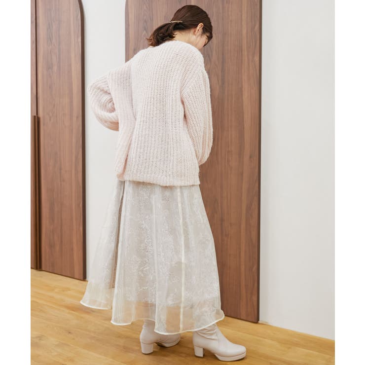 シャイニーレイヤードスカート | MAJESTIC LEGON  | 詳細画像11 