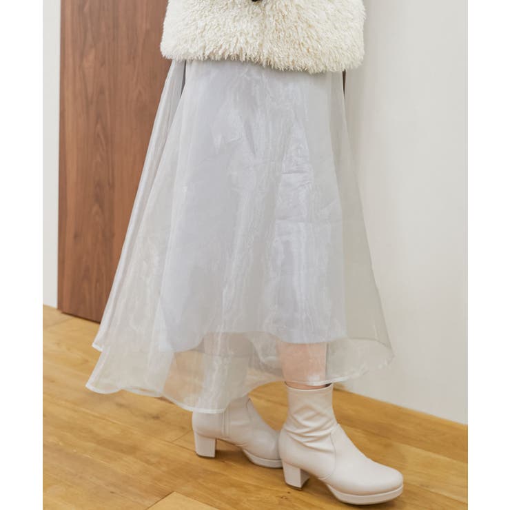 シャイニーレイヤードスカート | MAJESTIC LEGON  | 詳細画像22 