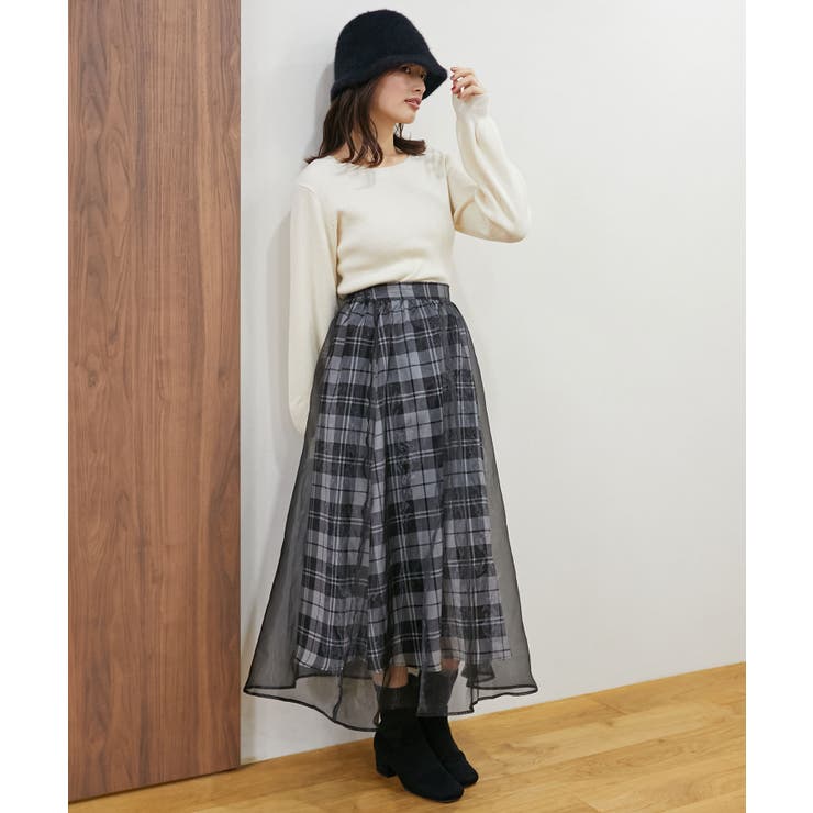 シャイニーレイヤードスカート | MAJESTIC LEGON  | 詳細画像24 