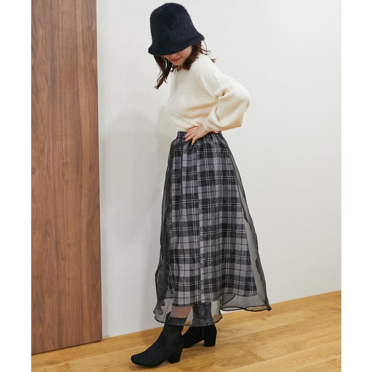 シャイニーレイヤードスカート | MAJESTIC LEGON  | 詳細画像26 