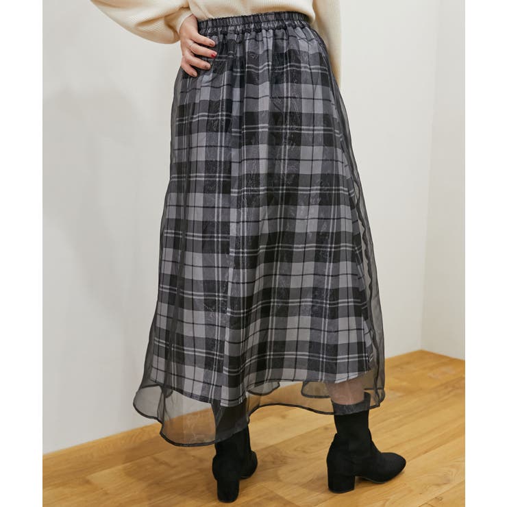 シャイニーレイヤードスカート | MAJESTIC LEGON  | 詳細画像30 