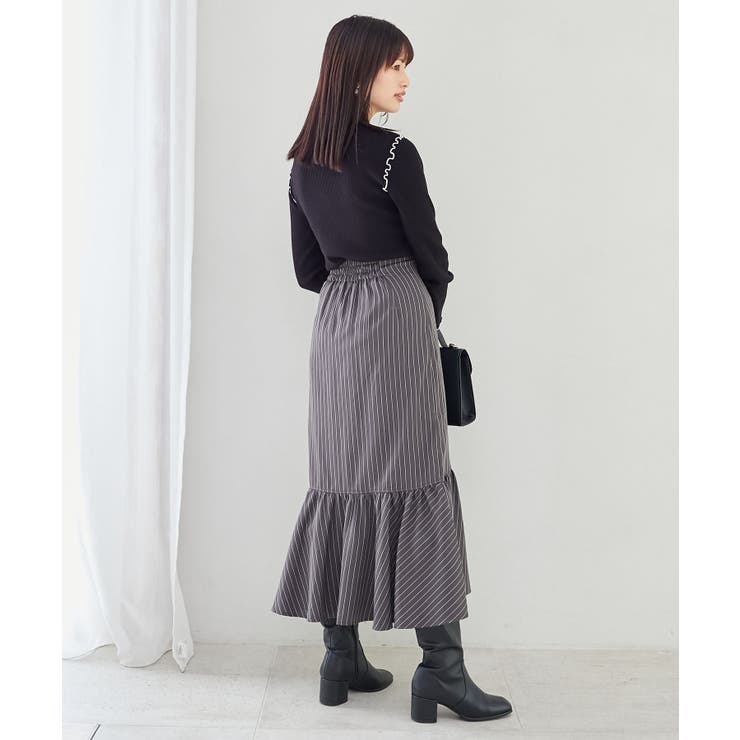新品未使用タグ付き☆アシメラッフルスカート アシメラッフルスカート[品番：CTYW0003712]｜MAJESTIC LEGON