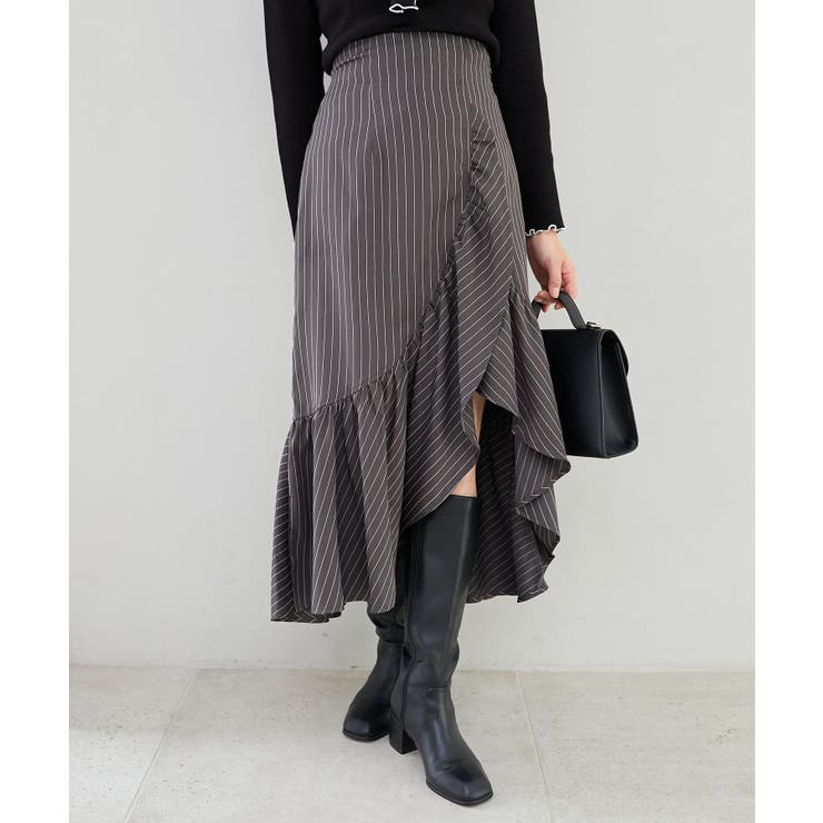 アシメラッフルスカート[品番：CTYW0003712]｜MAJESTIC LEGON