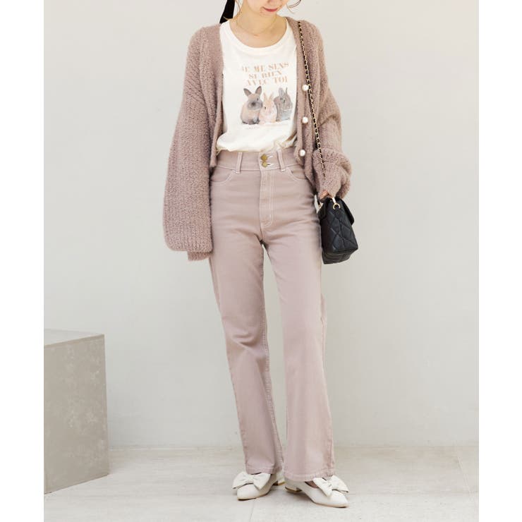 美脚フレアデニムパンツ | MAJESTIC LEGON  | 詳細画像29 