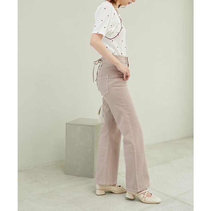 美脚フレアデニムパンツ | MAJESTIC LEGON  | 詳細画像33 