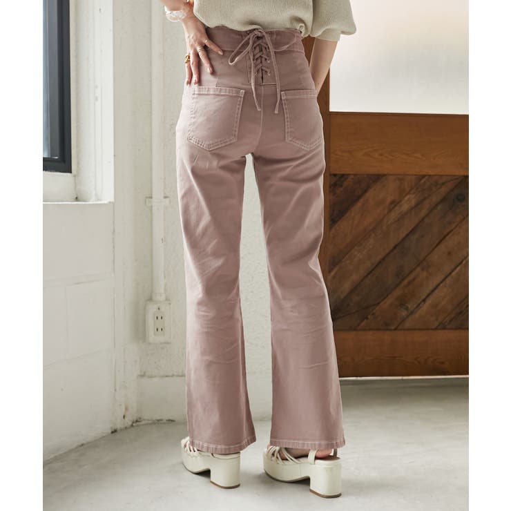 美脚フレアデニムパンツ | MAJESTIC LEGON  | 詳細画像43 