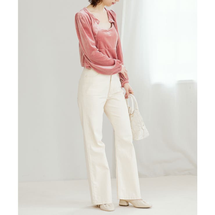 美脚フレアデニムパンツ | MAJESTIC LEGON  | 詳細画像49 