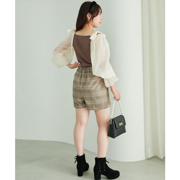 パールデザインショートパンツ | MAJESTIC LEGON  | 詳細画像12 