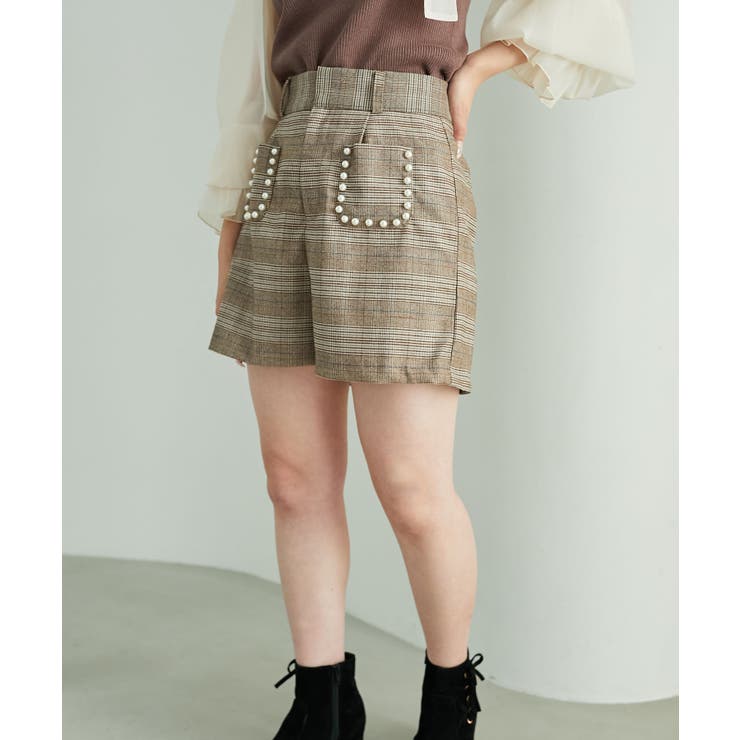 パールデザインショートパンツ | MAJESTIC LEGON  | 詳細画像16 