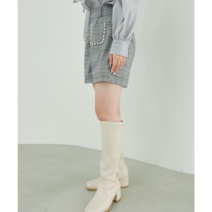 パールデザインショートパンツ | MAJESTIC LEGON  | 詳細画像7 