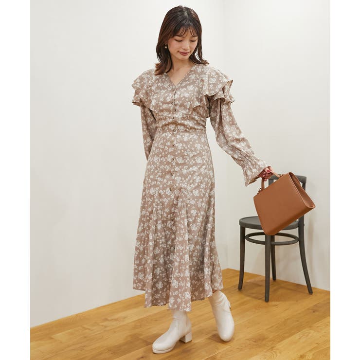 スタイルアップフリルワンピース | MAJESTIC LEGON  | 詳細画像11 