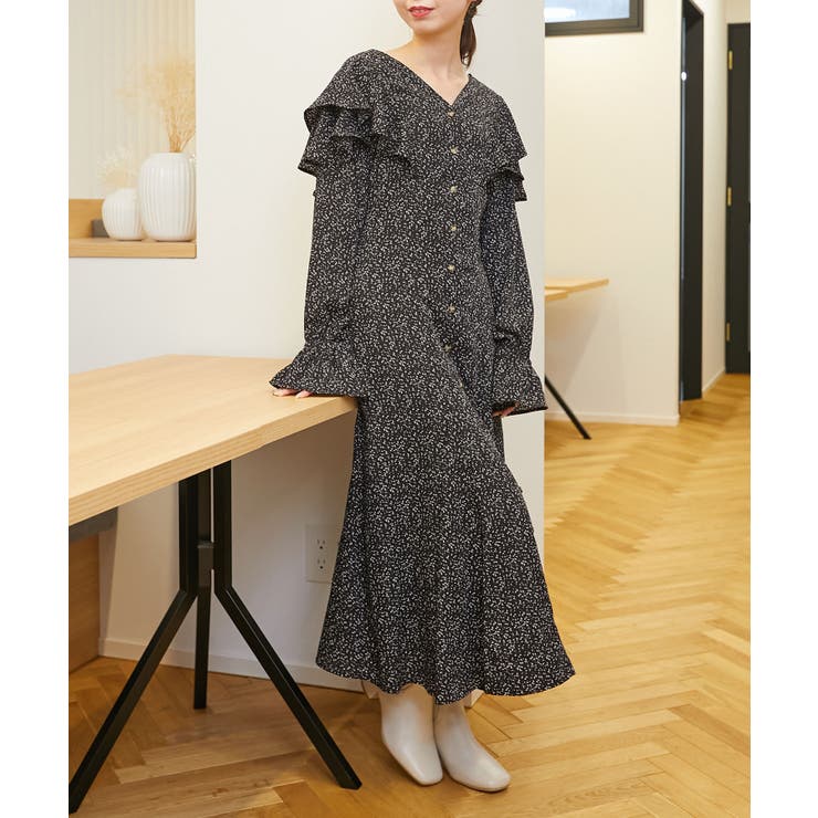 スタイルアップフリルワンピース | MAJESTIC LEGON  | 詳細画像17 