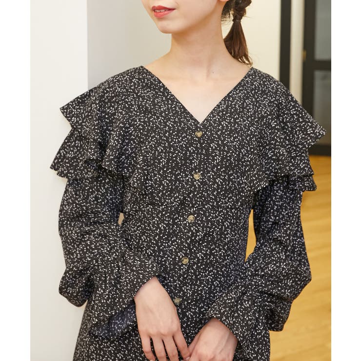 スタイルアップフリルワンピース | MAJESTIC LEGON  | 詳細画像21 