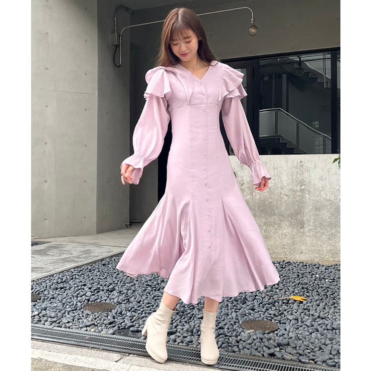 スタイルアップフリルワンピース | MAJESTIC LEGON  | 詳細画像23 