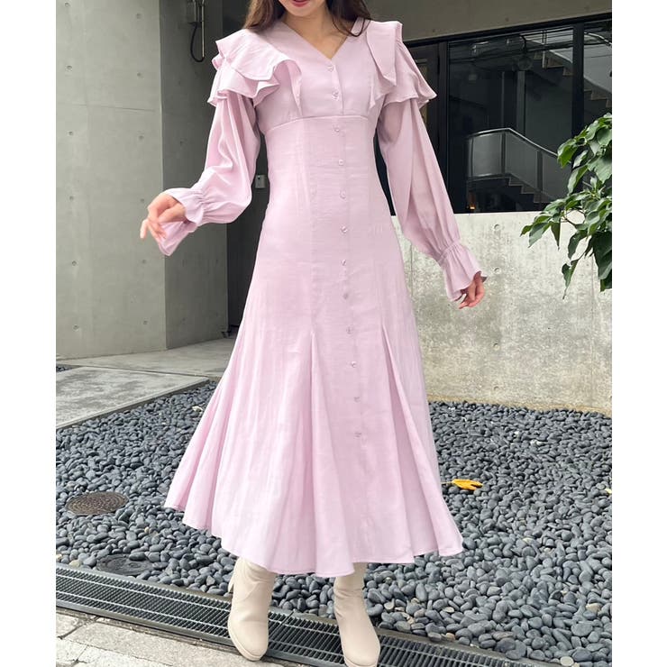 スタイルアップフリルワンピース | MAJESTIC LEGON  | 詳細画像24 