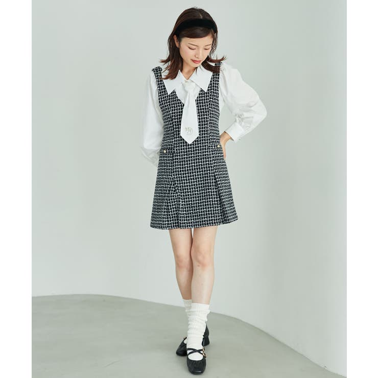 前後2wayミニジャンスカ | MAJESTIC LEGON  | 詳細画像12 