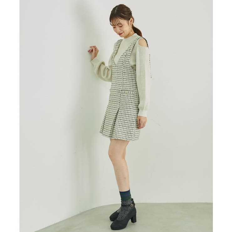 前後2wayミニジャンスカ | MAJESTIC LEGON  | 詳細画像5 