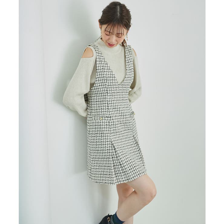 前後2wayミニジャンスカ | MAJESTIC LEGON  | 詳細画像7 