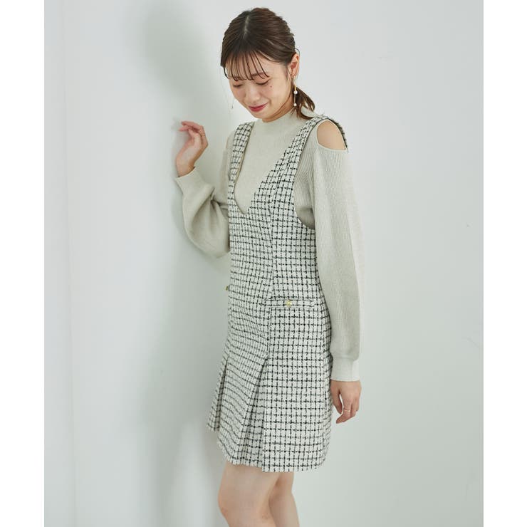 前後2wayミニジャンスカ | MAJESTIC LEGON  | 詳細画像9 