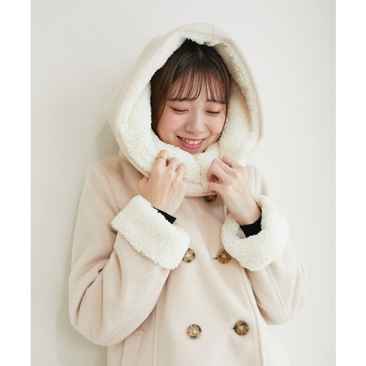 フードボアコート | MAJESTIC LEGON  | 詳細画像10 