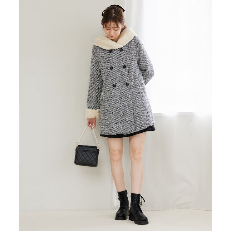 フードボアコート | MAJESTIC LEGON  | 詳細画像11 