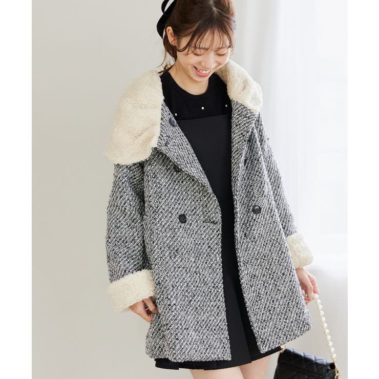 フードボアコート | MAJESTIC LEGON  | 詳細画像15 