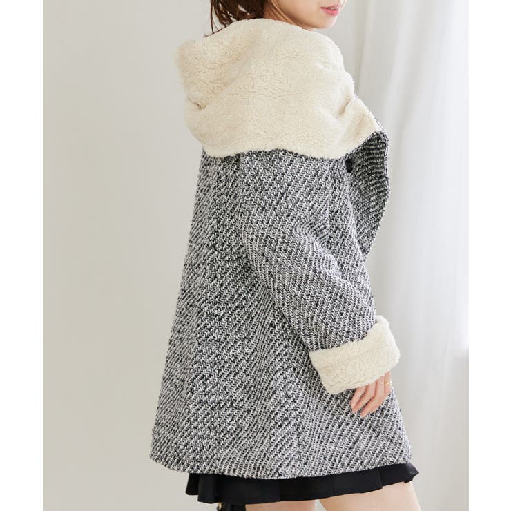 フードボアコート | MAJESTIC LEGON  | 詳細画像17 