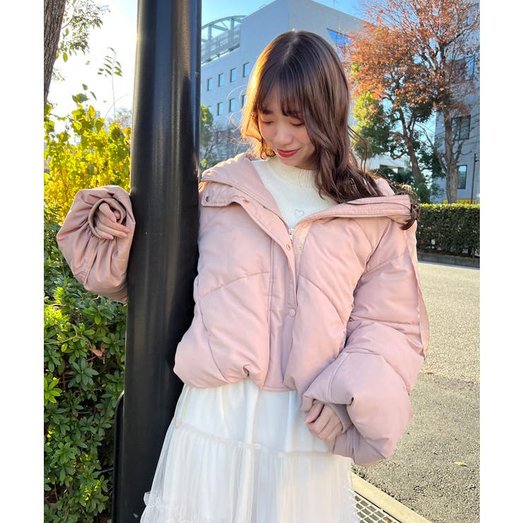 マジェスティックレゴン ボリューム中綿ブルゾン