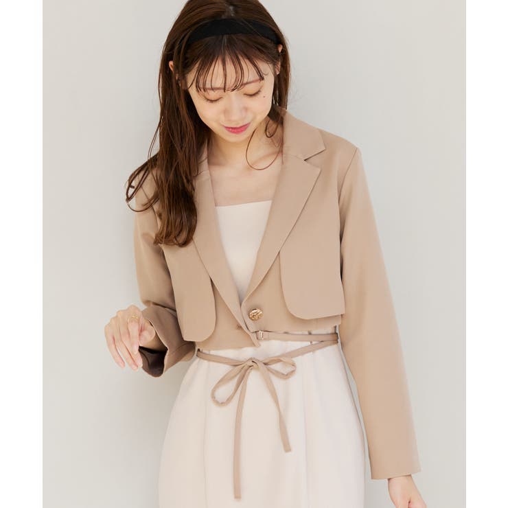 2wayウエストリボンジャケット[品番：CTYW0003573]｜MAJESTIC LEGON