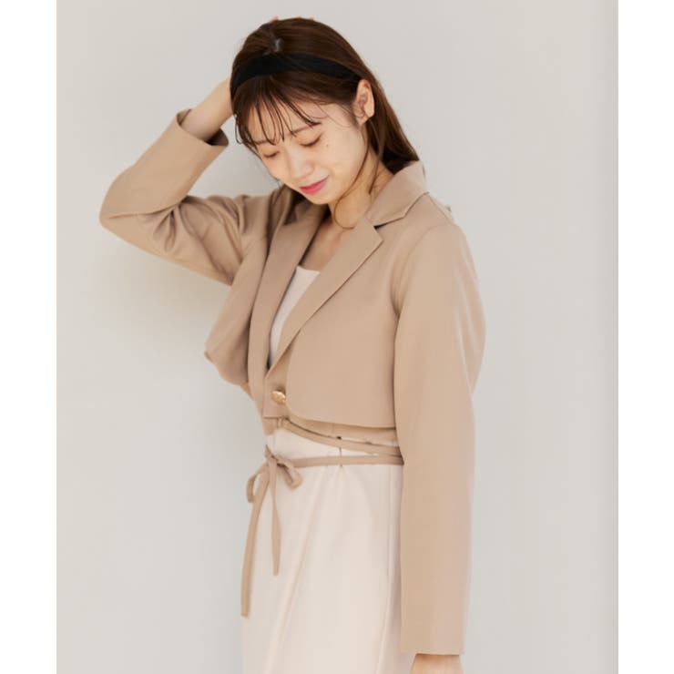 リボン ジャケット 2wayウエストリボンジャケット[品番：CTYW0003573]｜MAJESTIC LEGON