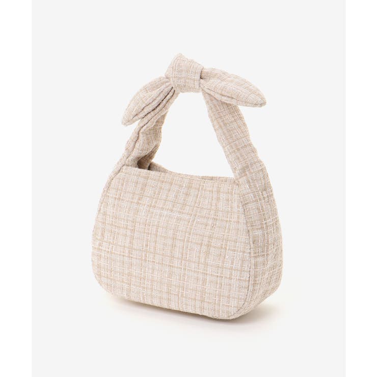 リボンハンドルツイードバッグ | MAJESTIC LEGON  | 詳細画像7 