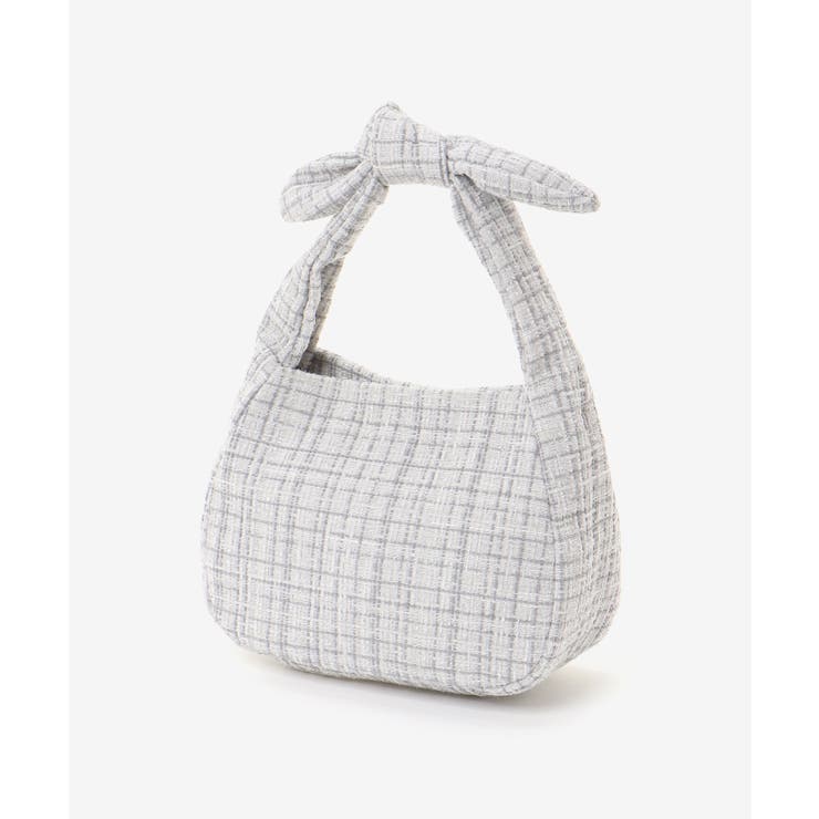 リボンハンドルツイードバッグ | MAJESTIC LEGON  | 詳細画像8 