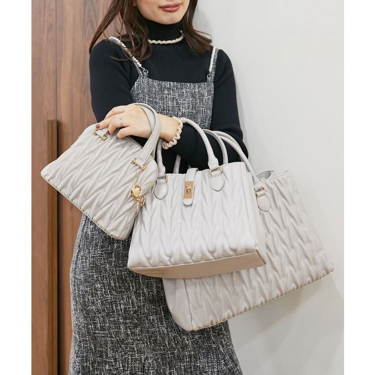 クラシカルスクエアハンドバッグ | MAJESTIC LEGON  | 詳細画像35 